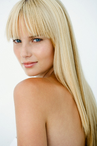 Blond Young Woman --- Image by © Joerg Steffens/Corbis