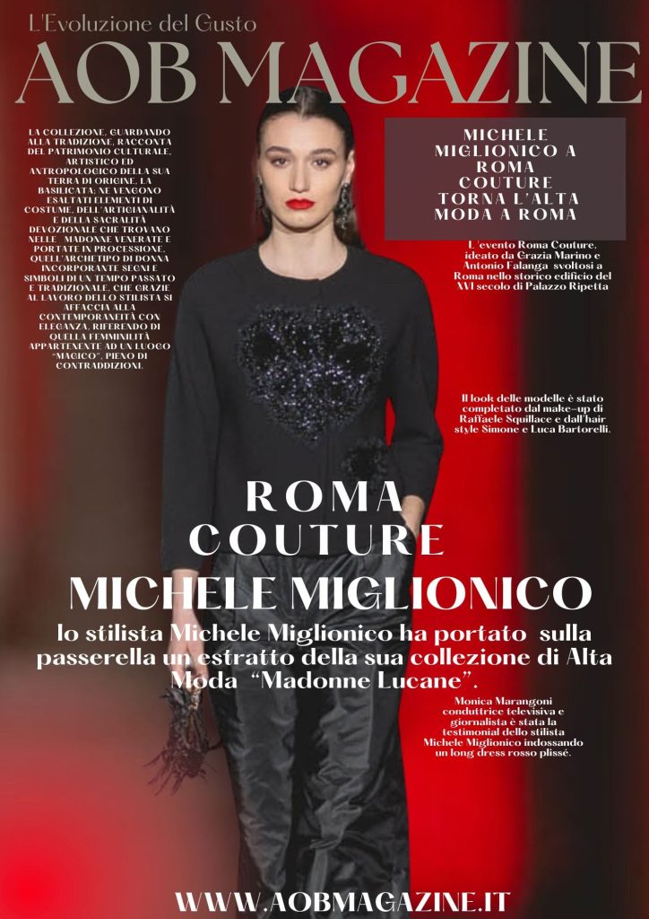 Michele Miglionico Couture ALTA MODA 