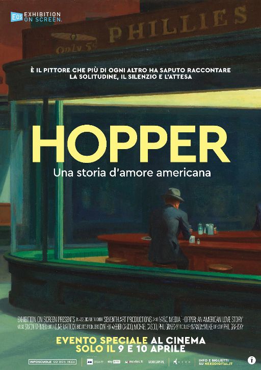 cinema  HOPPER. UNA STORIA D’AMORE AMERICANA