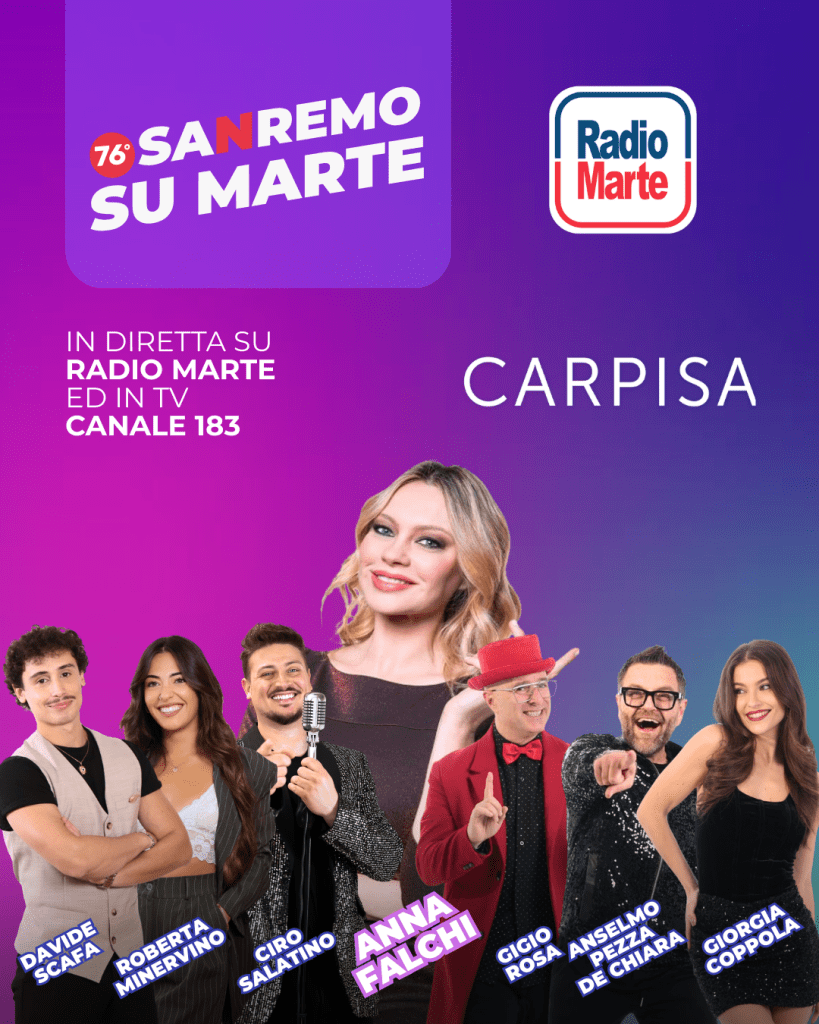 Sanremo su Marte 2026
