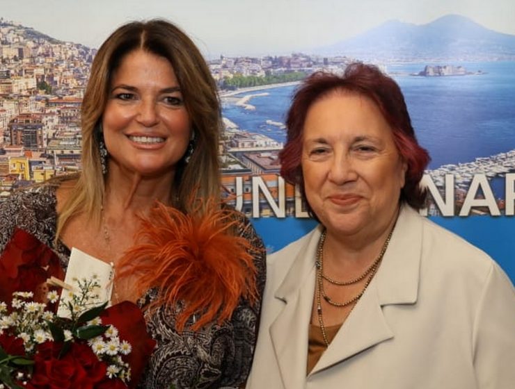 Monica Sarnelli Medaglia della Città di Napoli