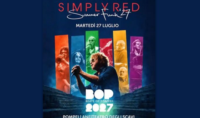 Simply Red a Pompei 2027