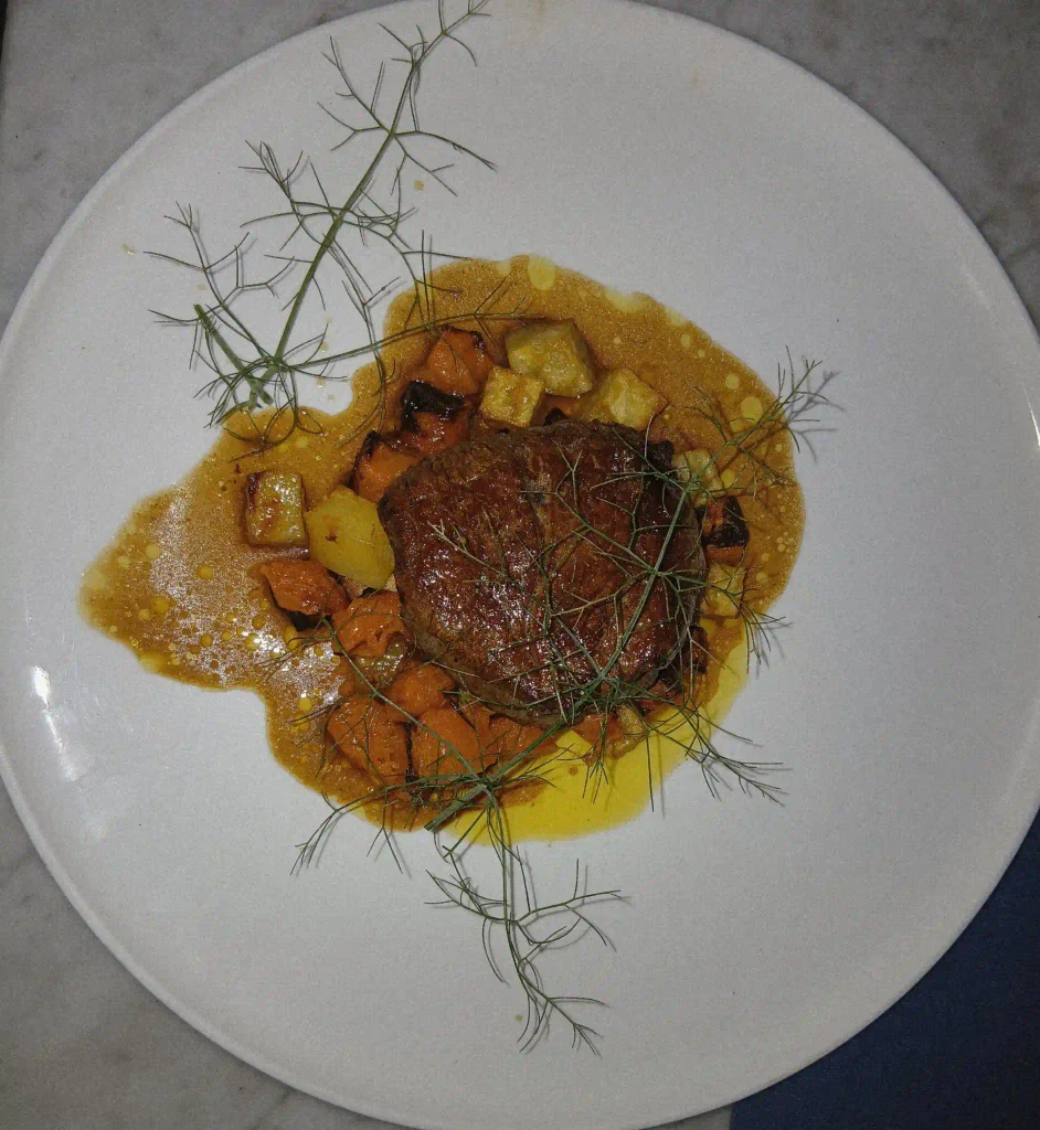 menu alla zucca a Positano